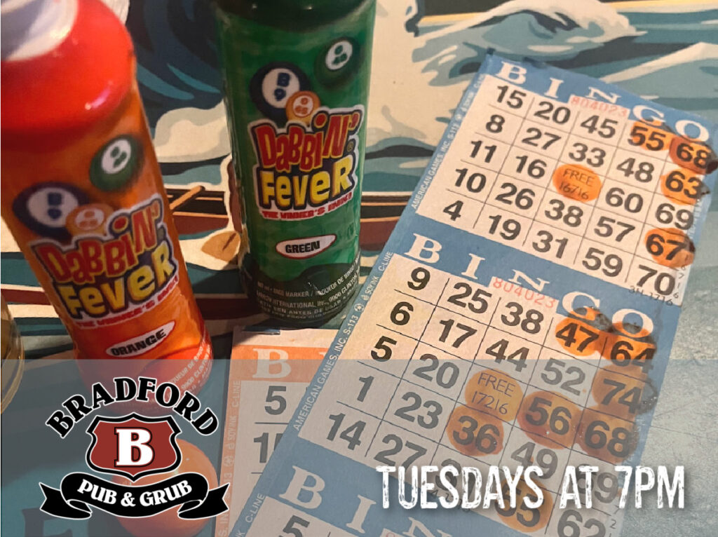 Bingo Night at Bradford Pub n Grub in Cambridge MN