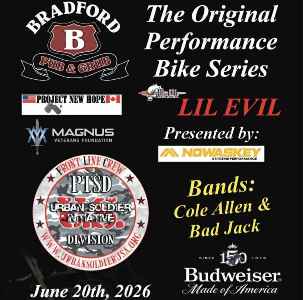 Lil Evil Performance Bike Show June 20 Bradford Pub n Grub